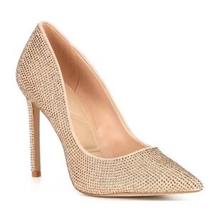 Aldo Stessy Rhinestone Stiletto Pumps Size 9